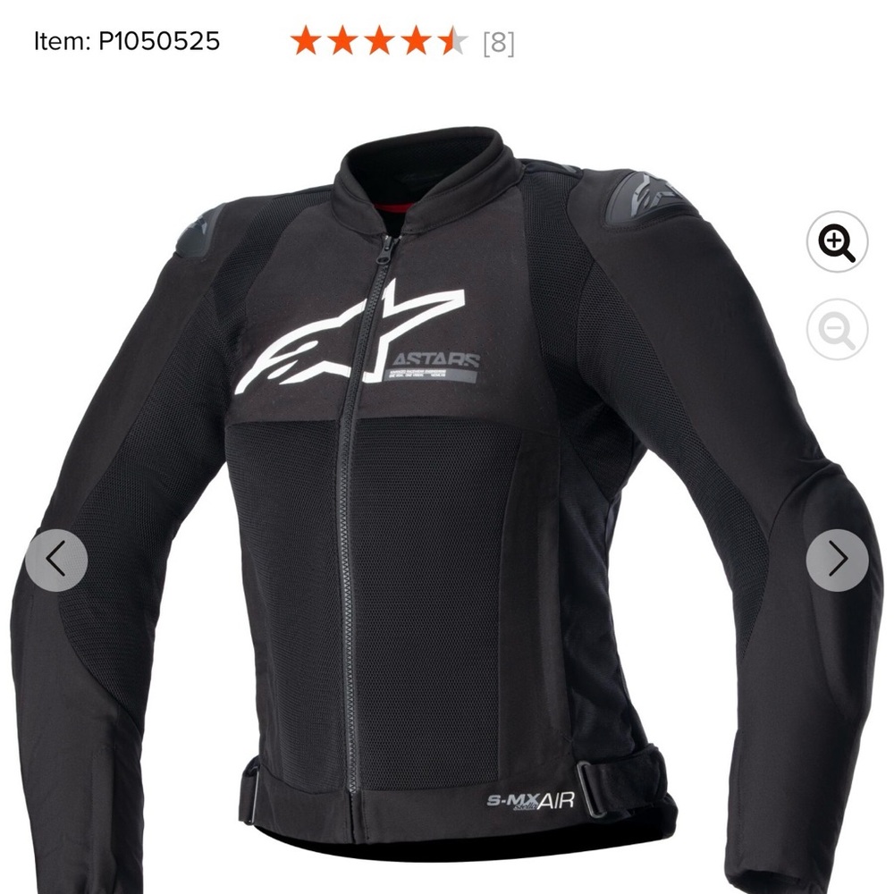Alpinestars Black S-MX Air Jacket